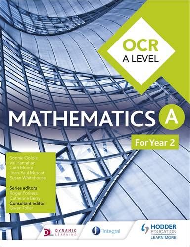Ocr A Level Mathematics Year 2 9781471853074 Heath Books