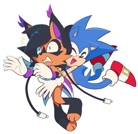Nicole And Sonic By Hearttheglaceon On Deviantart