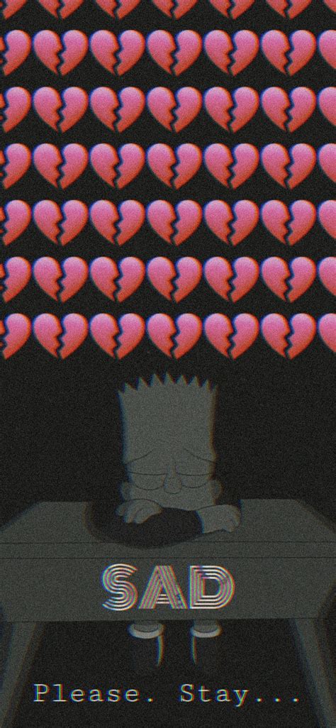 Sad Bart Hd Phone Wallpaper Peakpx