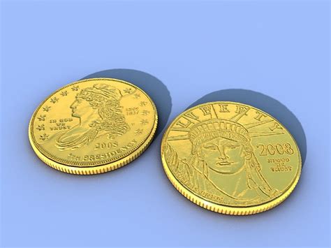 3d Model Of Coin