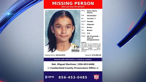 new image of nj girl dulce maria alavez missing since 2019 released 2 years after