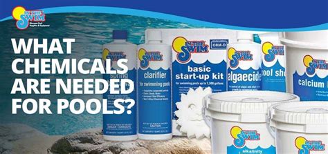 What Chemicals Are Needed For Pools Intheswim Pool Blog
