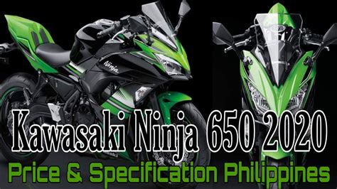 Body parts may have dents and blemishes. Kawasaki ninja 650 price in the Philippines - YouTube