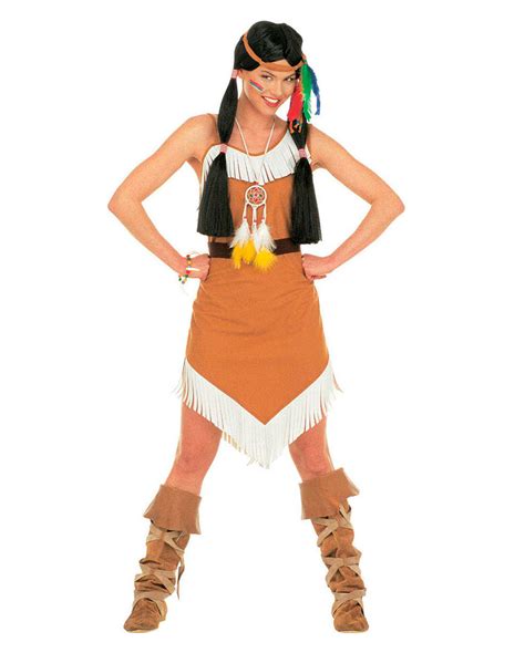 Squaw Indianerin Kostüm Gr M Kostüme In Großen Großen Findest Du Bei