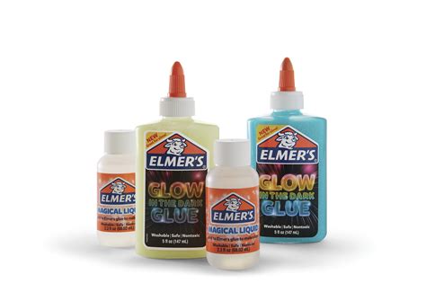 Elmers Glow In The Dark Slime Recipe With Magical Liquid