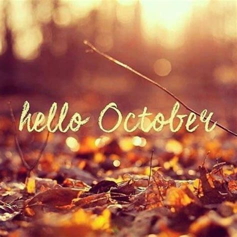 Pin By Whitney Hampton On Fall Hello October Images Hello October