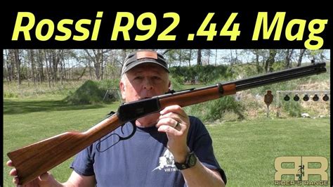 Rossi R92 44 Magnum Rifle Youtube