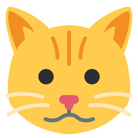 Cat Face Emoji Clipart Free Download Transparent Png Creazilla