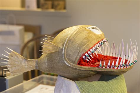 Paper Mache Angler Fish All About Fins Rich Helms