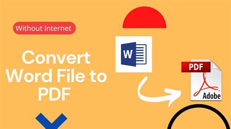 How To Convert Word File Into Pdf Offline On Mac Youtube