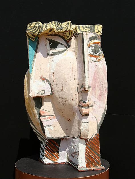 But his flamboyant personality divided opinion. Sold Price: In the Style of Pablo Picasso, Cubist Face ...