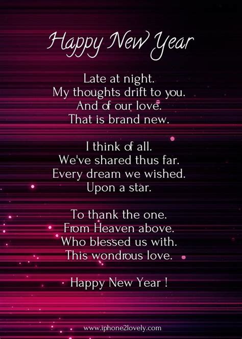 Happy New Year 2018 Quotes Romantic New Year Poems For Her Happy