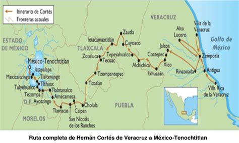 1519 Timeline From 16 August Leaving Veracruz To 31 October Paso De
