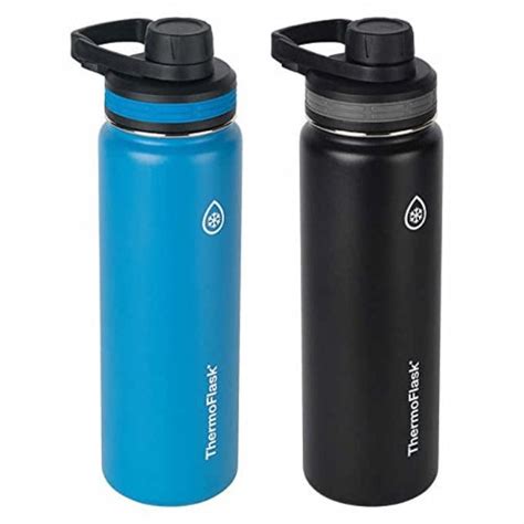 Thermoflask 24 Ounce Double Wall Vacuum Insulated Stainless Steel Water