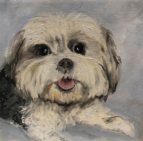 Maltipoo Custom Dog Paintings LoriTipping.com | Dog ...