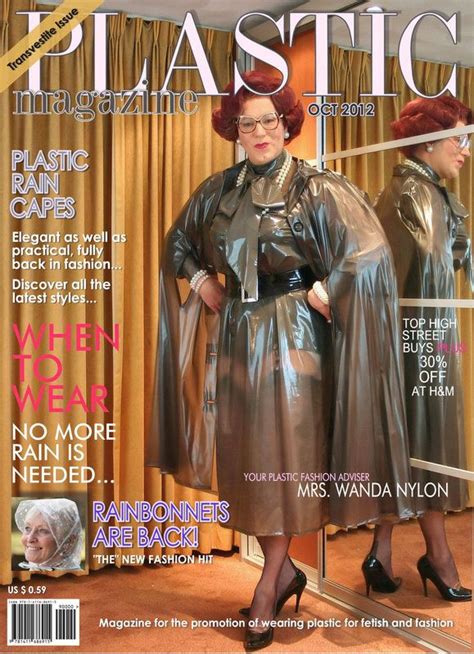 Plastic Magazine Covers Pinterest Raincoat Pvc Raincoat And