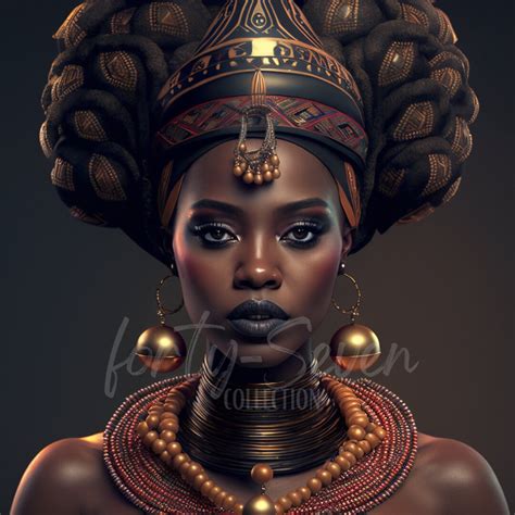 african goddess black elegance digital download etsy