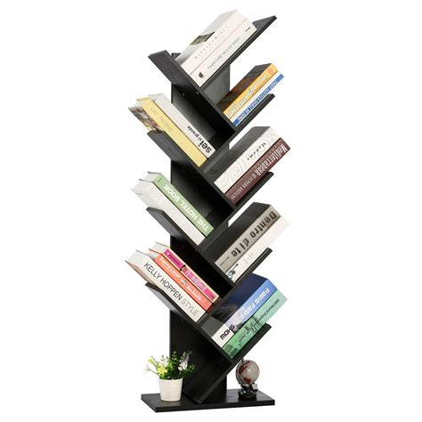 Buy Berry Ave 9 Tier Tree Bookshelf Unique Bookshelf For Books