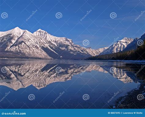 A Mountain Lake Reflection Stock Image Image Of Like 8887695