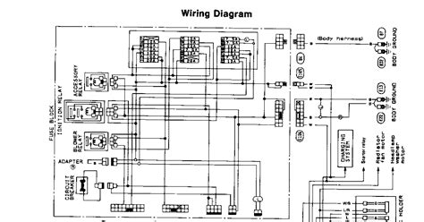Nissan 300zx stereo wiring diagram. Free Auto Wiring Diagram: Nissan 300ZX Power Supply Routing Wiring Diagram