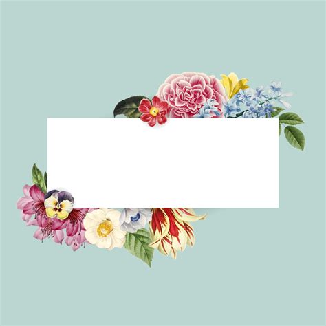 This space can be used as a nickname and send a blank whatsapp message. Blank floral copy space - Download Free Vectors, Clipart ...