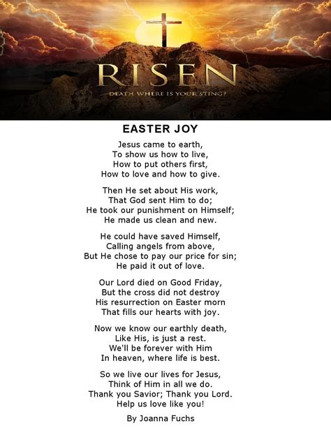 Celebrate Easter With Joyful Poetry