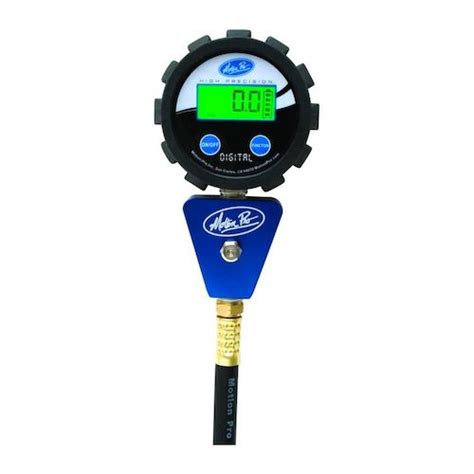 Quite often underrated, a tire pressure gauge is a crucial tool to have because it helps you to check if your car tires are over or underinflated. Motion Pro Digital Tire Pressure Gauge - RevZilla