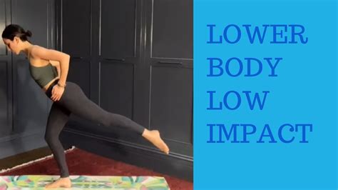 Lower Body Low Impact Workout YouTube