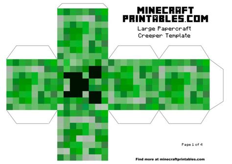 Foldable Minecraft Printables Portal Tutorials