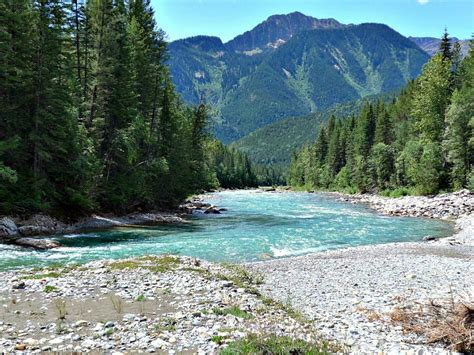 The Wigwam River In British Columbia British Columbia