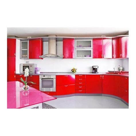 Plywood Carcass Contemporary Modular Kitchen Rs 850 Square Feet