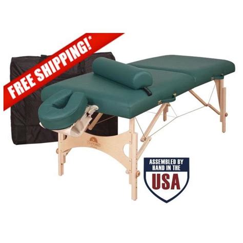 oakworks aurora portable massage table professional package