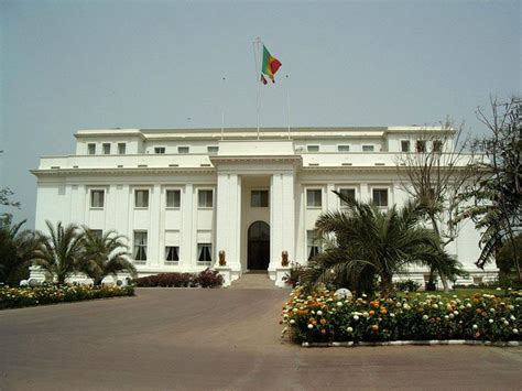 The Presidential Palace Of Senegal Beau Site Le Palais Jolie Photo