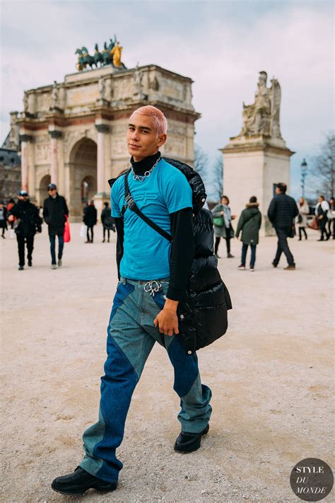 Paris Mens Fashion Week Fall 2020 Street Style Evan Mock