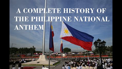 Lupang Hinirang A Complete History Of The Philippine National Anthem Youtube