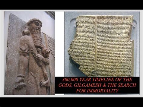Anunnaki Timeline Gilgamesh Search For Immortality Technology Leak