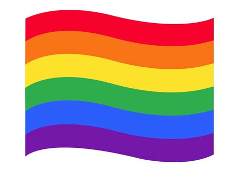 rainbow flag lgbt symbol vector eps10 533129 vector art at vecteezy