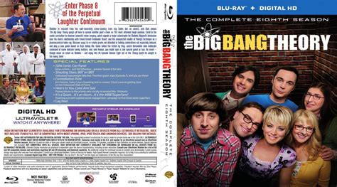 The Big Bang Theory Season 8 Tv Blu Ray Scanned Covers The Big Bang