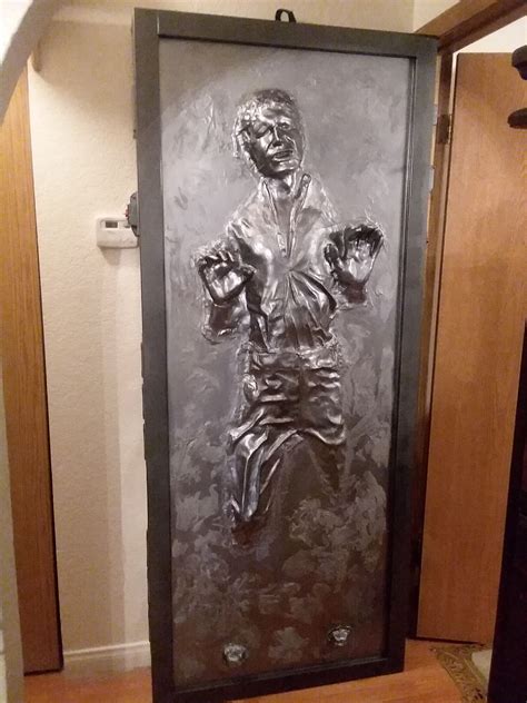 Han Solo In Carbonite Did It Myself From An Online Mold Han Solo