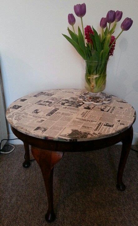 Fabric coffee table with mod. Decoupage coffee table | Home decor | Pinterest