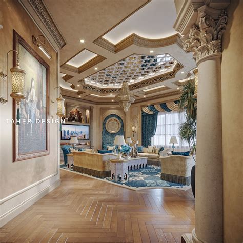Luxury Mansion Interior Dubai On Behance Luxury Mansions Interior