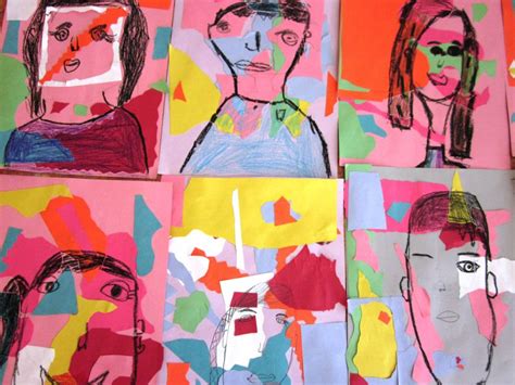 Matisse Inspired Self Portraits In Grade One Art Lessons For Kids