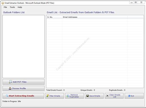 دانلود Technocom Email Extractor Outlook V48115 نرم افزار استخراج