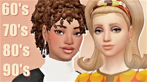 The Sims 4 Cc Vintage Hair