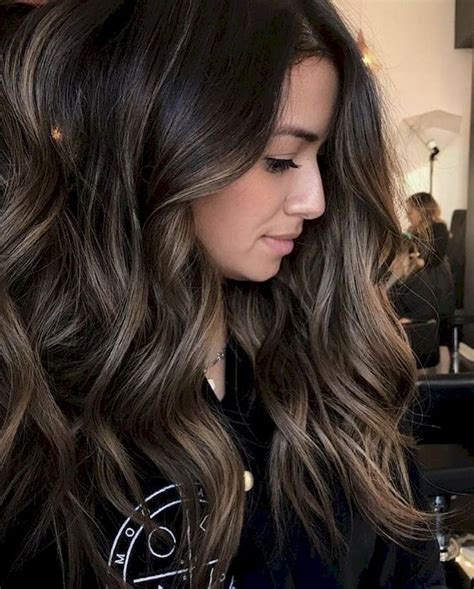 Stunning 44 Hot Brunette Balayage Hairstyle Ideas Cabello Oscuro Con Luces