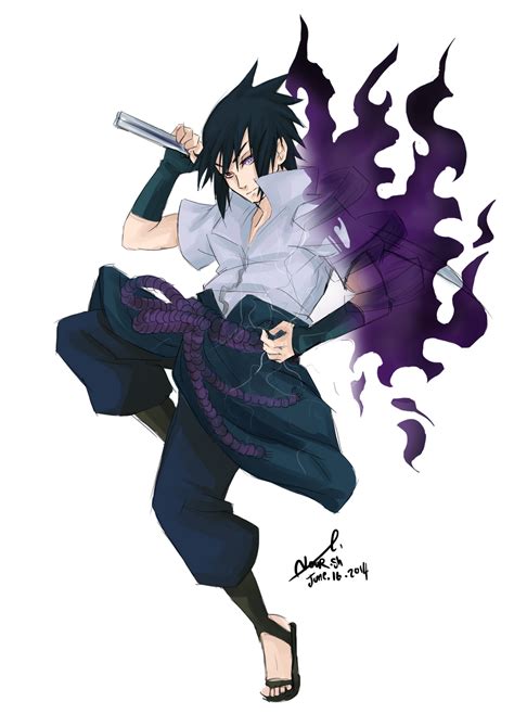 Team 7 Uchiha Sasuke By Stray Ink92 On Deviantart