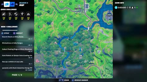 Fortnite Mysterious Claw Mark Locations Week 1 Wolverine Challenge Guide