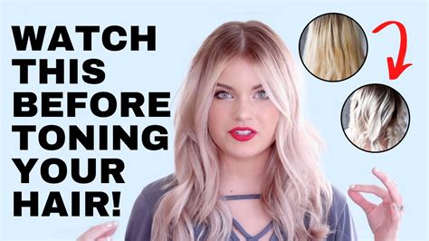 How To Tone Hair 101 Hair Toning Masterclass Youtube