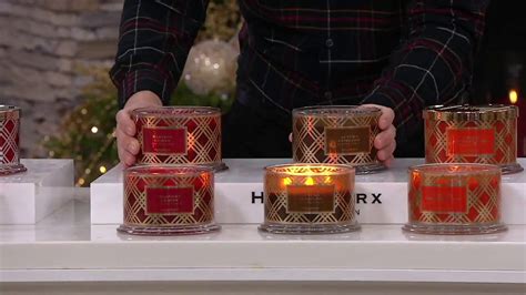Homeworx By Harry Slatkin Set Of Deluxe Oz Wick Candles On Qvc Youtube