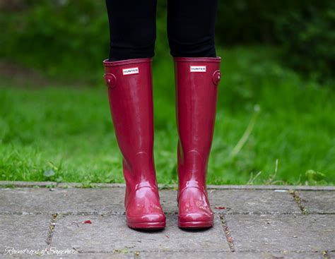 My Hunter Welliesrain Boots Collection Raindrops Of Sapphire